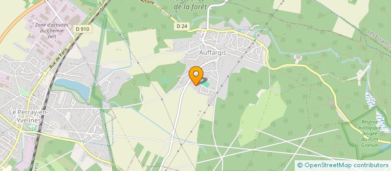 localisation de l'entreprise SCI NFO SIAUDEAU  AUFFARGIS