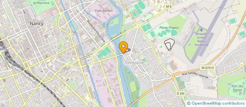 localisation de l'entreprise SCI NFP  TOMBLAINE