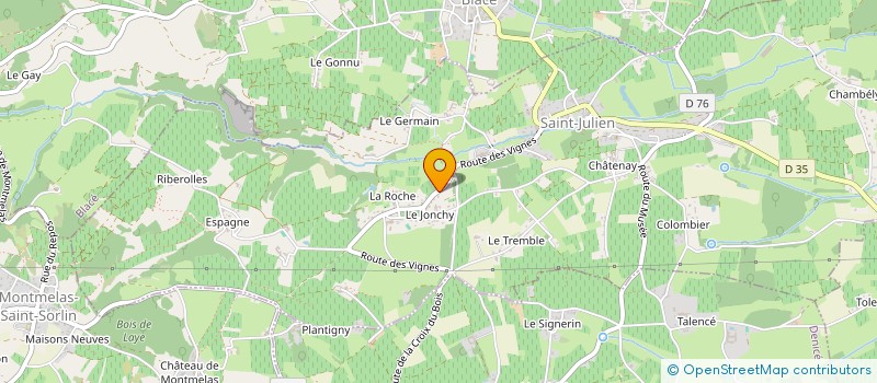 localisation de l'entreprise SCI NG CAPITAL à PORTE-DES-PIERRES-DOREES