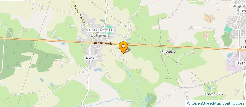 localisation de l'entreprise SCI NG2T  SAINT-GEORGES-BUTTAVENT