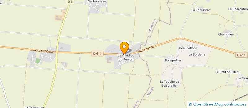 localisation de l'entreprise SCI NGA DES TROIS SOLEILS  PAMPROUX