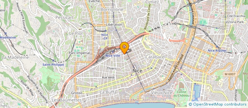 localisation de l'entreprise SCI NGANKU AZUR INVEST à NICE