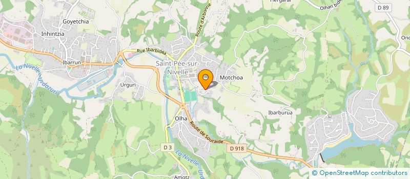 localisation de l'entreprise SCI NGFA  SAINT-PEE-SUR-NIVELLE