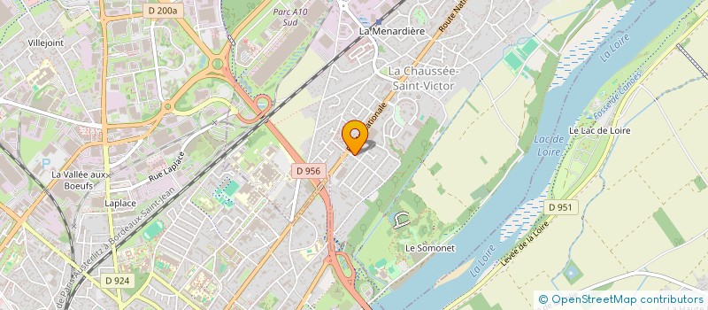 localisation de l'entreprise SCI NGFB  LA CHAUSSEE-SAINT-VICTOR