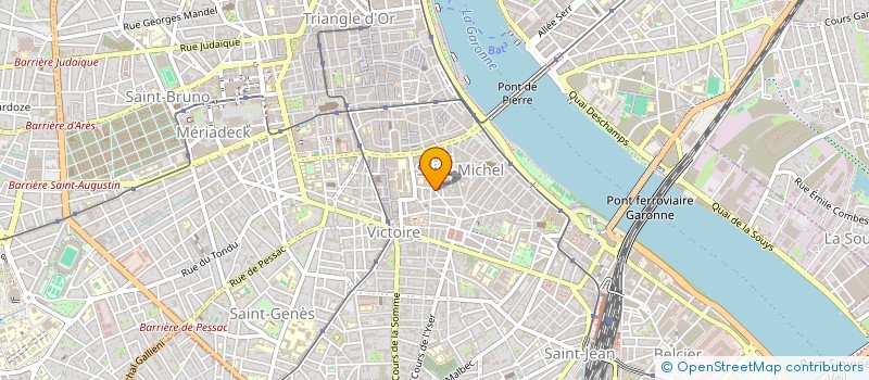 localisation de l'entreprise SCI NGJE  BORDEAUX