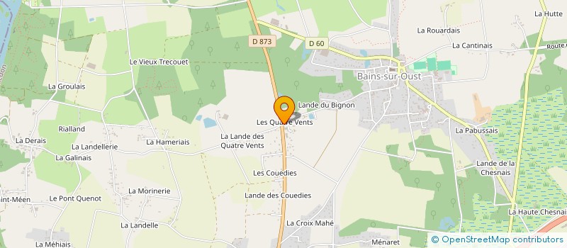 localisation de l'entreprise SCI NGK  BAINS-SUR-OUST