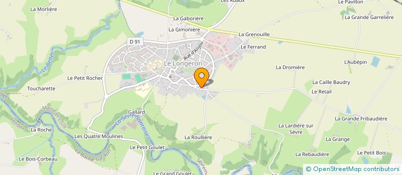 localisation de l'entreprise SCI NGM à SEVREMOINE