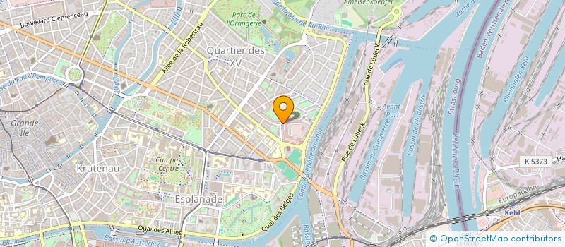 localisation de l'entreprise SCI NGONKOL  STRASBOURG