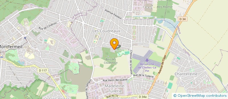 localisation de l'entreprise SCI NGOUNOU  CHELLES