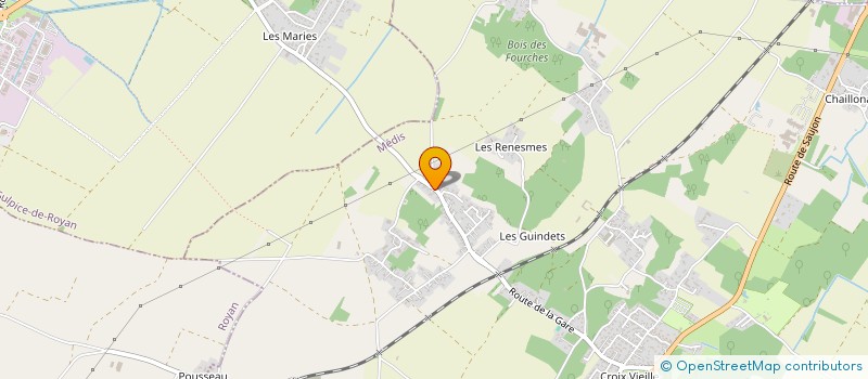 localisation de l'entreprise SCI NGRD  MEDIS