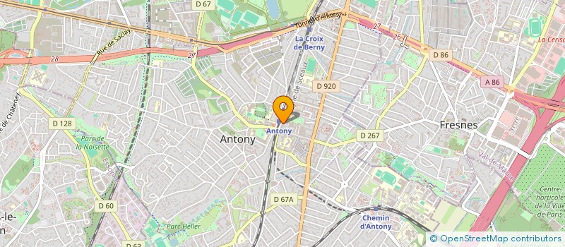 localisation de l'entreprise SCI NGUYEN à ANTONY