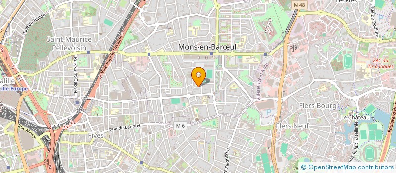 localisation de l'entreprise SCI NGUYEN  MONS-EN-BARUL