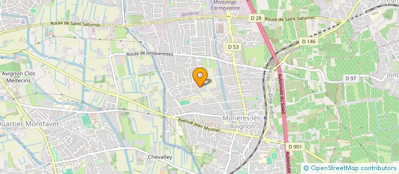 localisation de l'entreprise SCI NGUYEN  MORIERES-LES-AVIGNON