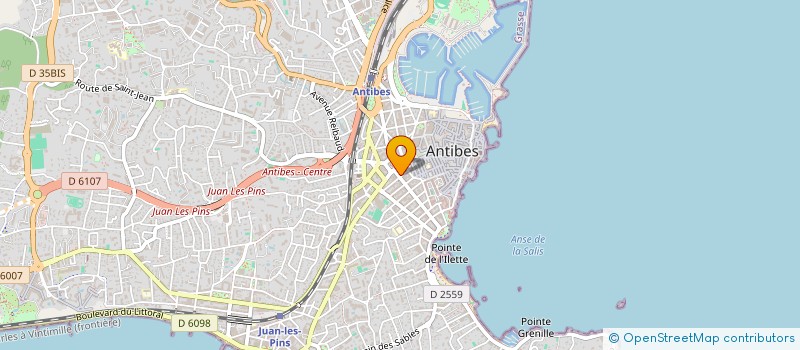 localisation de l'entreprise SCI NGUYEN BERNASCONI  ANTIBES