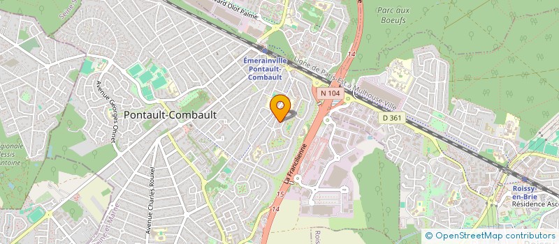 localisation de l'entreprise SCI NGUYEN CHRISTOPHE à PONTAULT-COMBAULT