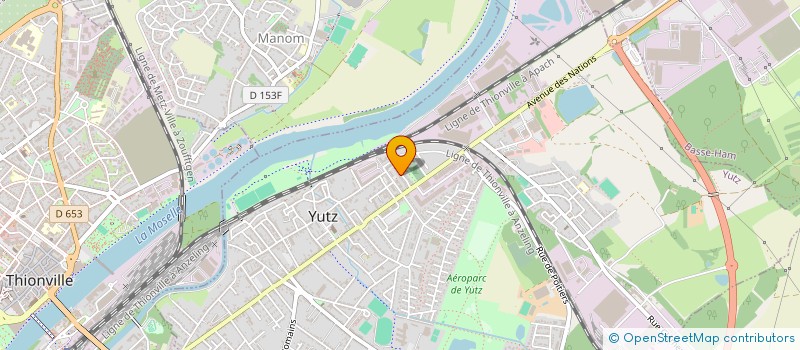 localisation de l'entreprise SCI NGUYEN DILEUTH IMMOBILIER  YUTZ