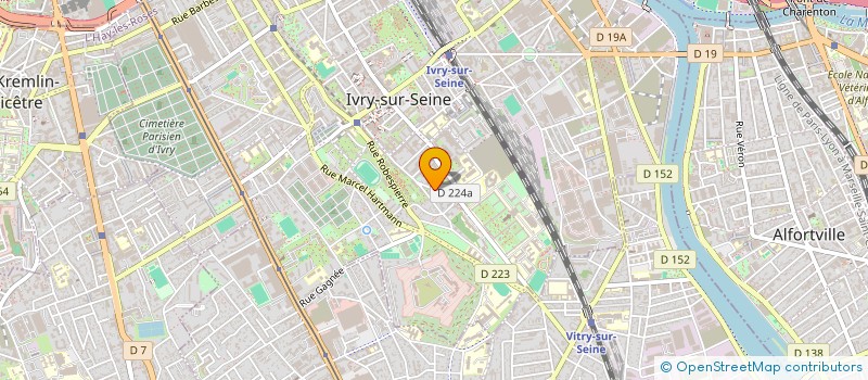 localisation de l'entreprise SCI NGUYEN & HOANG à IVRY-SUR-SEINE