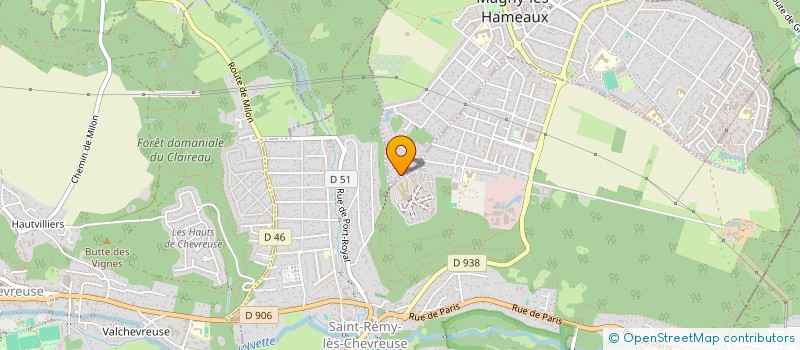 localisation de l'entreprise SCI NGUYEN- PERRAULT  MAGNY-LES-HAMEAUX