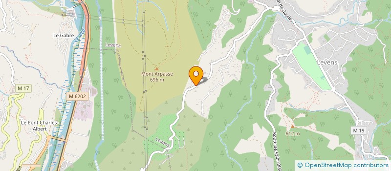 localisation de l'entreprise SCI NGUYEN ROBERT  LEVENS