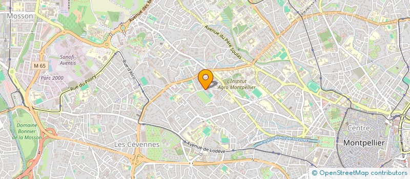 localisation de l'entreprise SCI NGUYEN THANH DAO à MONTPELLIER