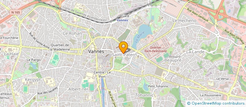 localisation de l'entreprise SCI NGUYEN TRAN à VANNES