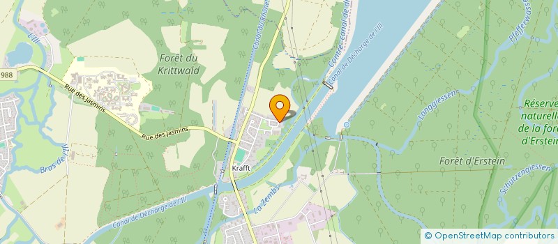 localisation de l'entreprise SCI NH4  ERSTEIN