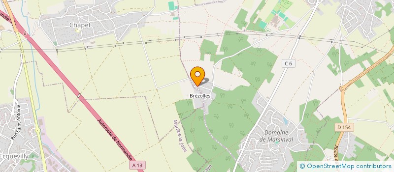 localisation de l'entreprise SCI NHATRANG SUR SEINE  VERNOUILLET