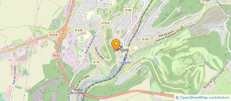 localisation de l'entreprise SCI NIA à LONGWY