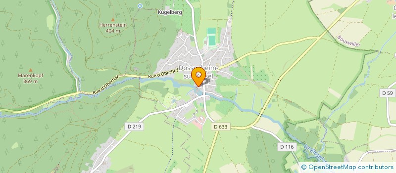 localisation de l'entreprise SCI NIAC  DOSSENHEIM-SUR-ZINSEL