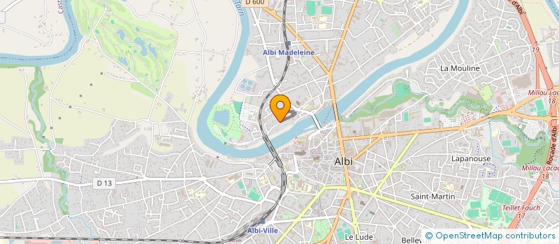 localisation de l'entreprise SCI NIAGARA à ALBI