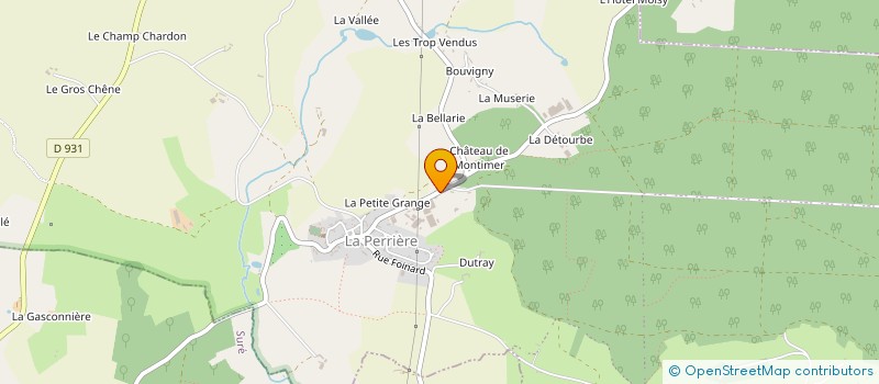 localisation de l'entreprise SCI NIAL à BELFORET-EN-PERCHE
