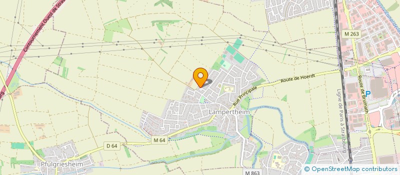 localisation de l'entreprise SCI NIAOULI  LAMPERTHEIM