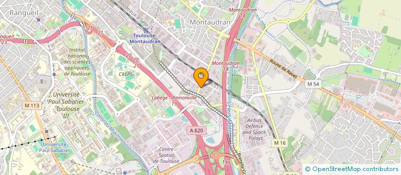 localisation de l'entreprise SCI NIBALUPI à TOULOUSE