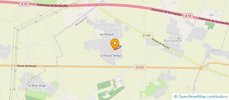 localisation de l'entreprise SCI NIBEJU  BOUQUETOT