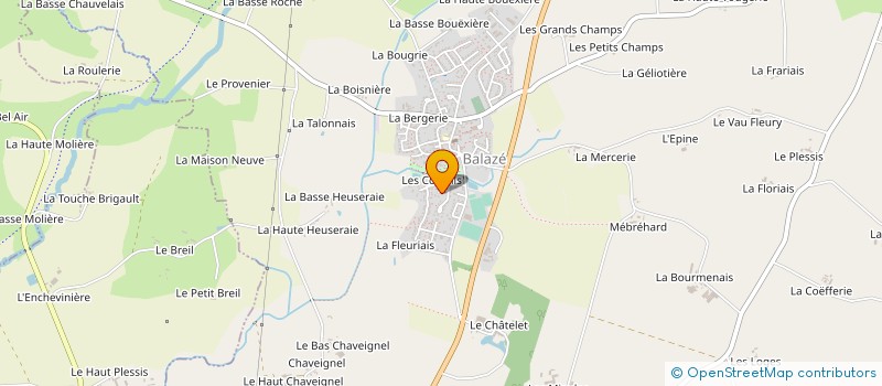 localisation de l'entreprise SCI NIBER  VITRE