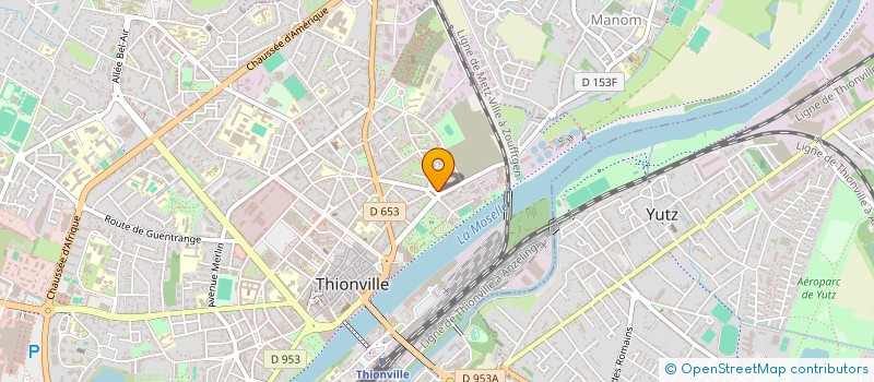 localisation de l'entreprise SCI NIBER à THIONVILLE