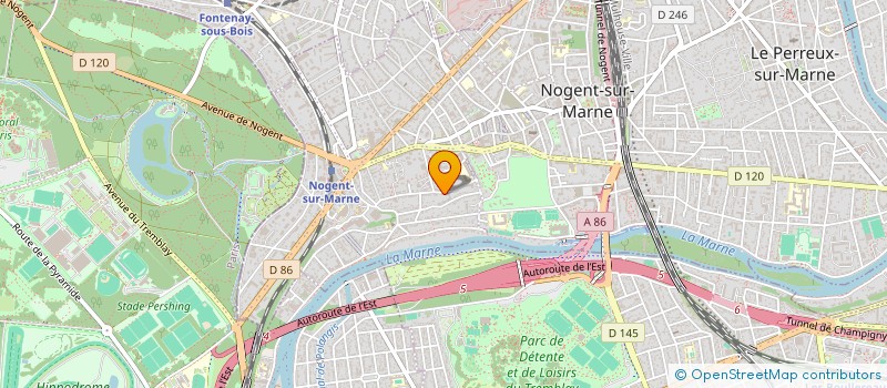 localisation de l'entreprise SCI NIC EL à NOGENT-SUR-MARNE
