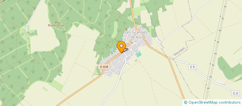 localisation de l'entreprise SCI NIC'ELS  DOURDAN