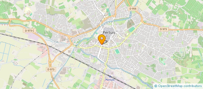 localisation de l'entreprise SCI NICA  PERTUIS