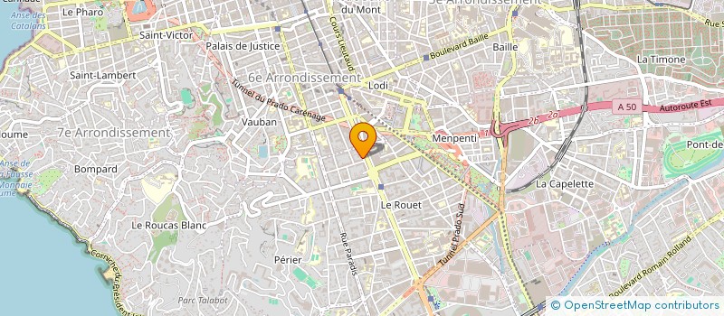 localisation de l'entreprise SCI NICACH à MARSEILLE