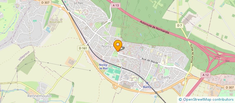 localisation de l'entreprise SCI NICAMY  NOISY-LE-ROI