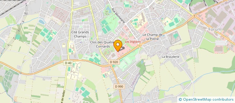 localisation de l'entreprise SCI NICASTHEL à CHATEAUROUX