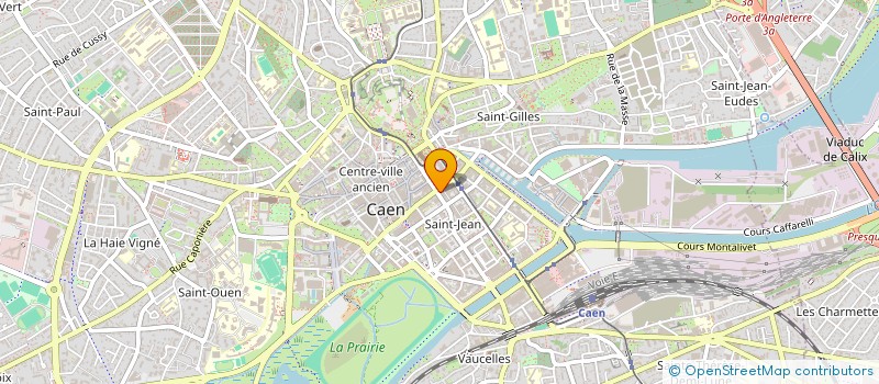 localisation de l'entreprise SCI NICAVI à CAEN