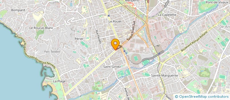 localisation de l'entreprise SCI NICBER à MARSEILLE