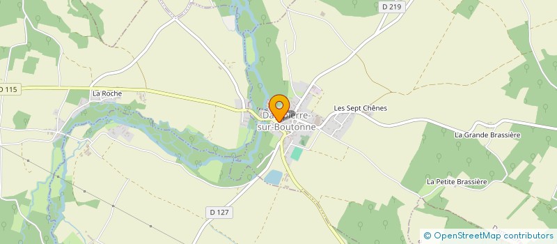 localisation de l'entreprise SCI NICCO-BOSC  DAMPIERRE-SUR-BOUTONNE