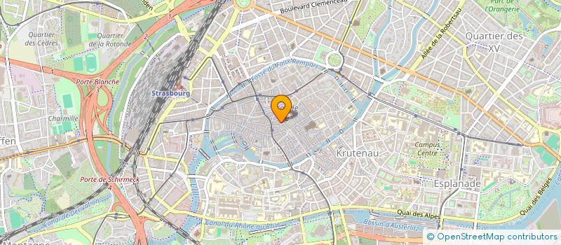 localisation de l'entreprise SCI NICE 58 MEDECIN  STRASBOURG