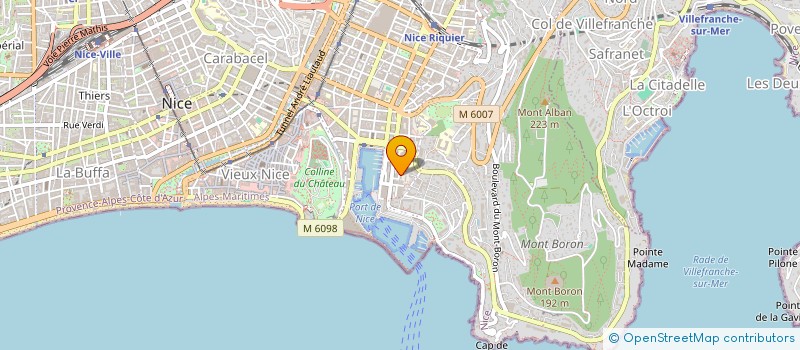 localisation de l'entreprise SCI NICE ALCA à NICE
