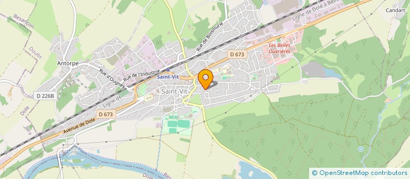 localisation de l'entreprise SCI NICE AZUR  SAINT-VIT