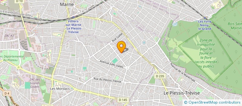 localisation de l'entreprise SCI NICE MMNT  CHAMPIGNY-SUR-MARNE