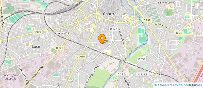 localisation de l'entreprise SCI NICELIBEN à CHARTRES